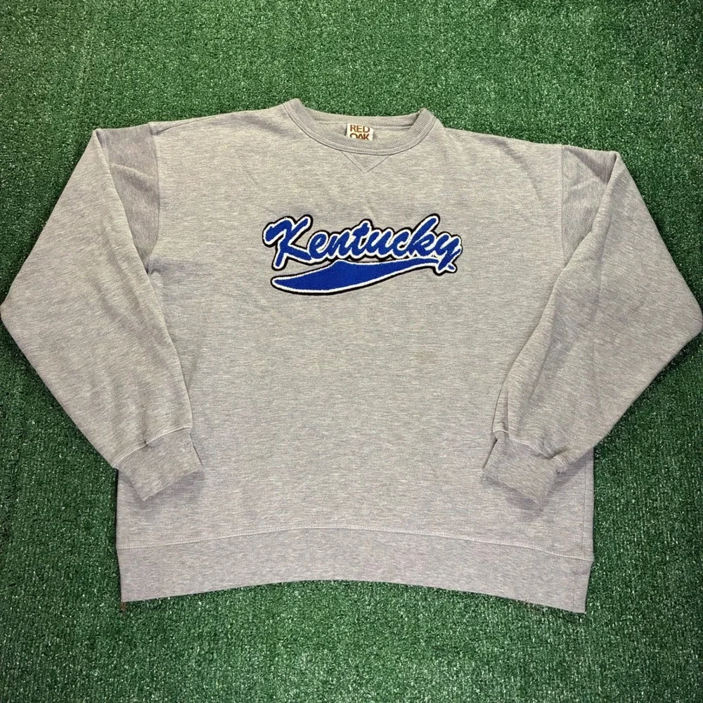 Vintage 90s Red Oak Kentucky Crewneck‎ Sweatshirt